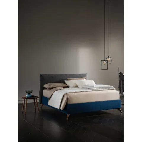 Letto in tessuto imbottito Soul Lod di Altrenotti