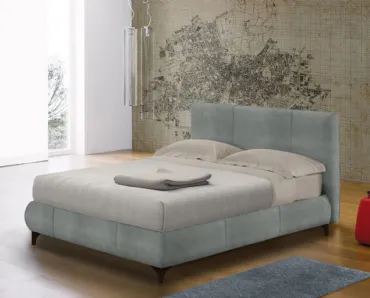 Letto in tessuto imbottito Urban Maxter Due di Altrenotti