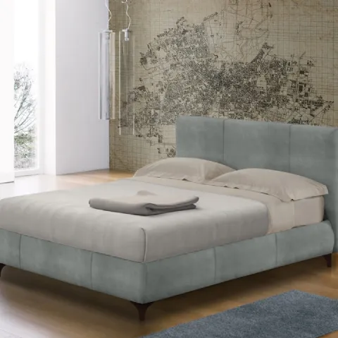 Letto in tessuto imbottito Urban Maxter Due di Altrenotti