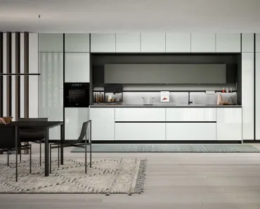 Cucina Moderna lineare Aria Tech 01 di Forma Cucine