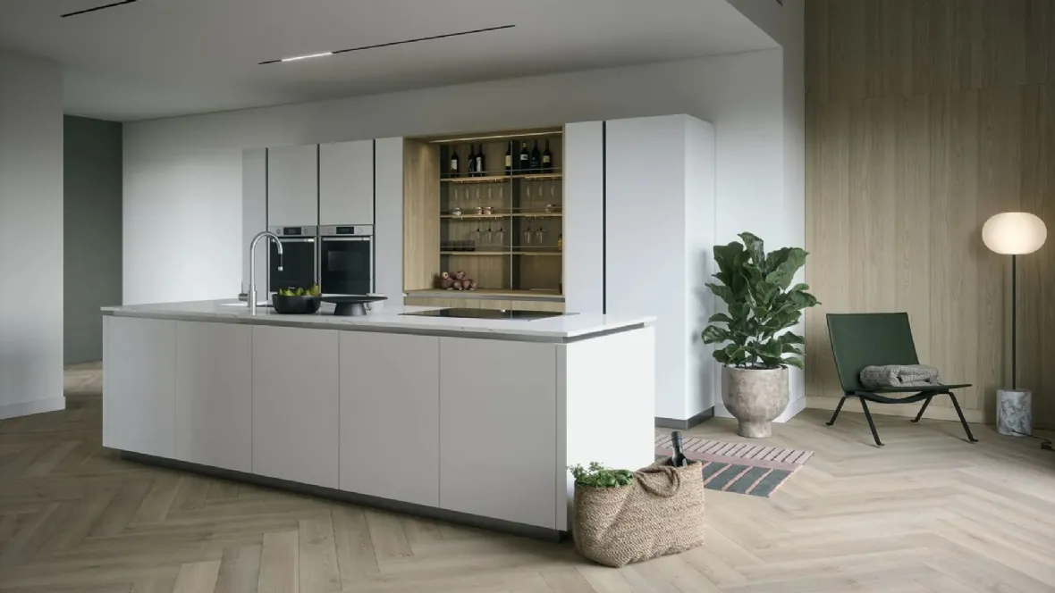 Cucina Moderna con isola Trend 04 di Forma Cucine