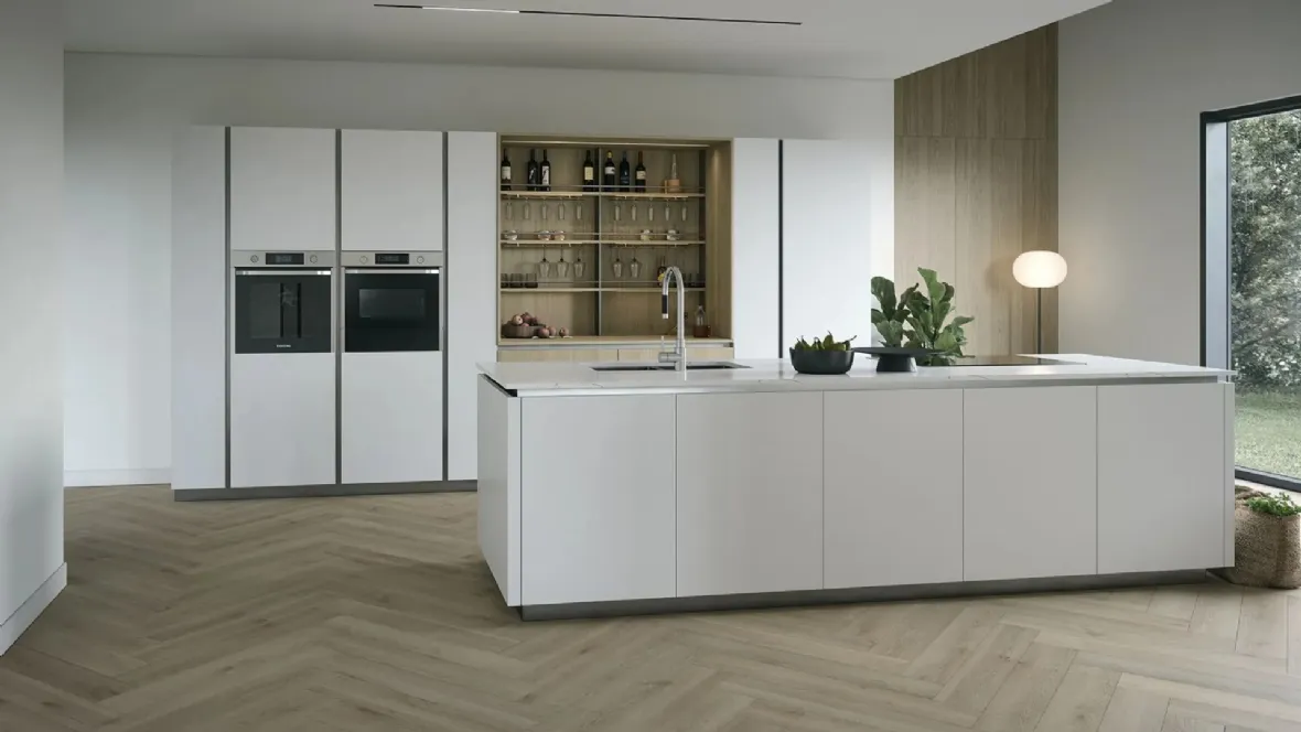 Cucina Moderna con isola Trend 04 di Forma Cucine