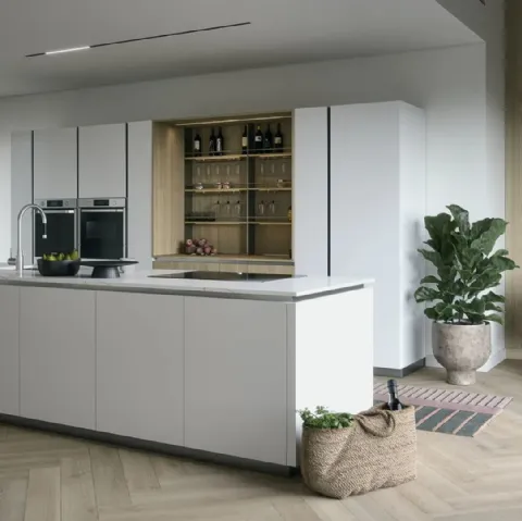 Cucina Moderna con isola Trend 04 di Forma Cucine