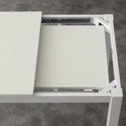 Verniciata Bianco (finitura piano tavolo indicativa)
